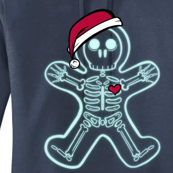 Xray Gingerbread Skeleton Christmas Nurse Xray Tech Great Gift Women's Pullover Hoodie