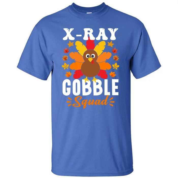 Xray Gobble Squad Gift Funny Turkey Thanksgiving Gift Tall T-Shirt