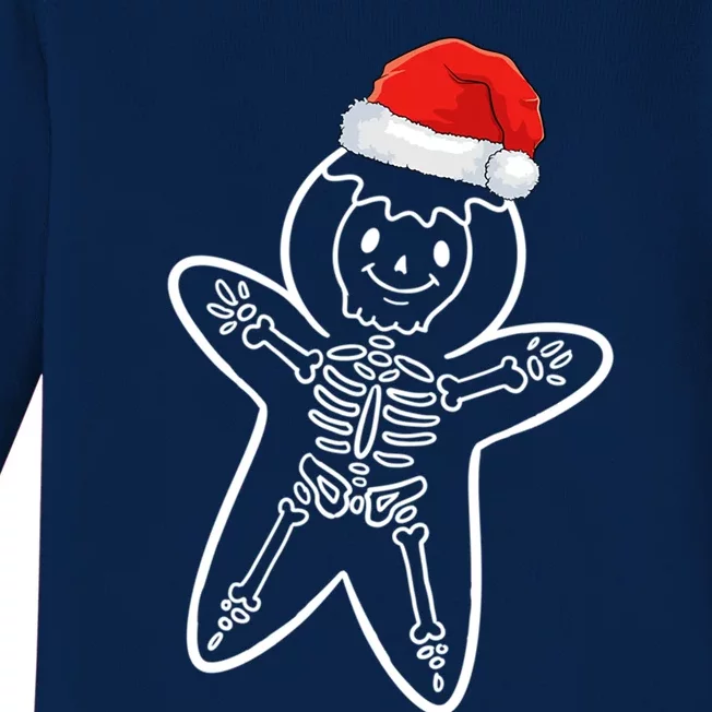 XRay Gingerbread Skeleton Christmas Nurse Xray Tech Meaningful Gift Baby Long Sleeve Bodysuit