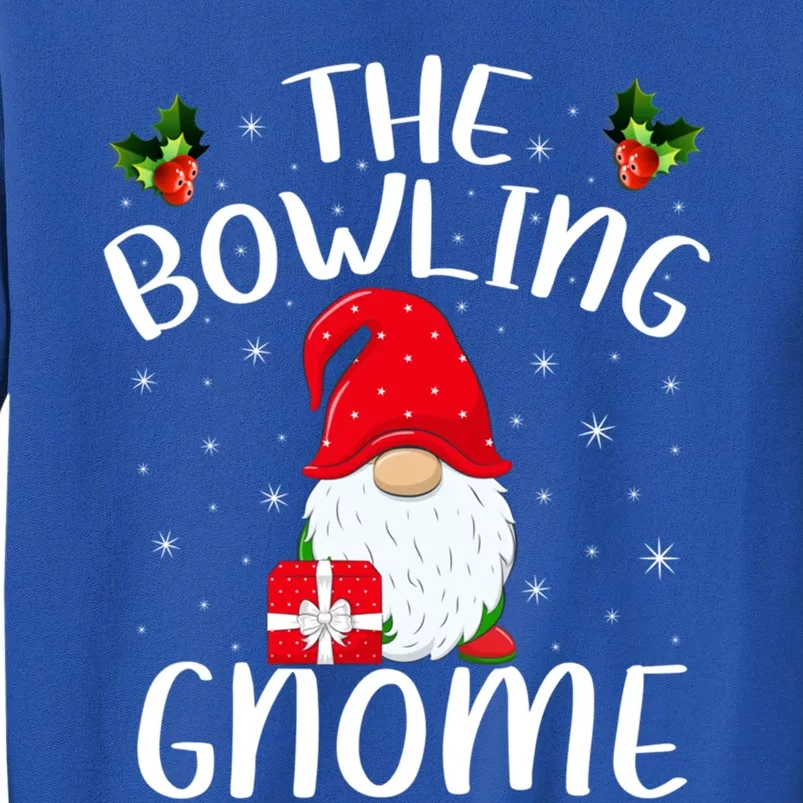 Xmas Holiday Family Matching The Bowling Gnome Christmas Gift Tall Sweatshirt