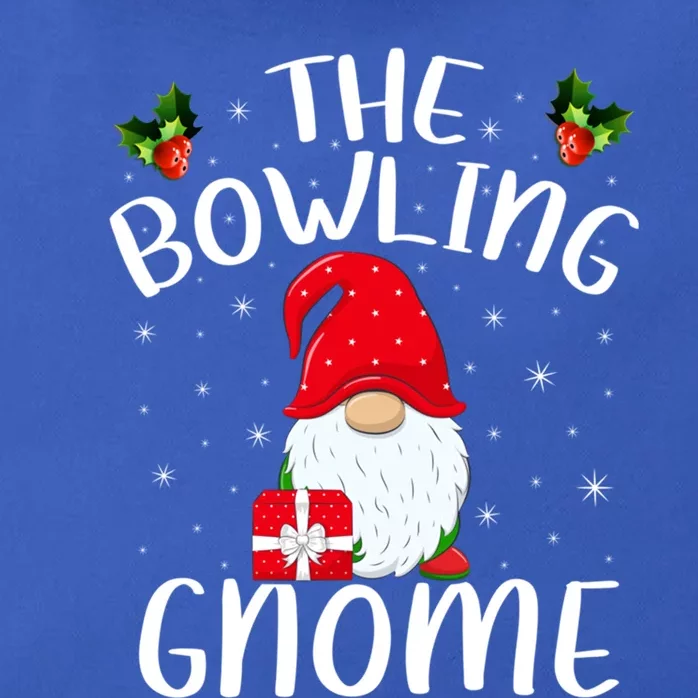 Xmas Holiday Family Matching The Bowling Gnome Christmas Gift Zip Tote Bag