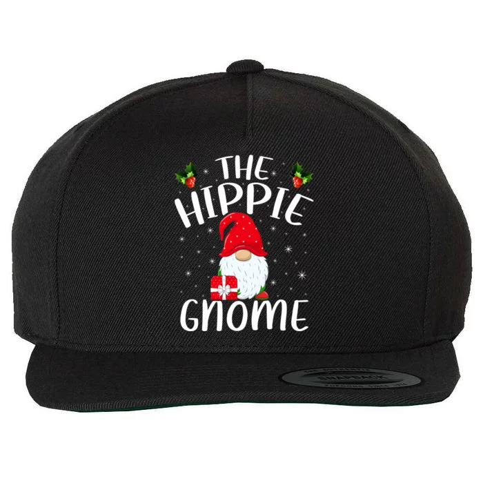 Xmas Holiday Family Matching The Hippie Gnome Christmas Gift Wool Snapback Cap