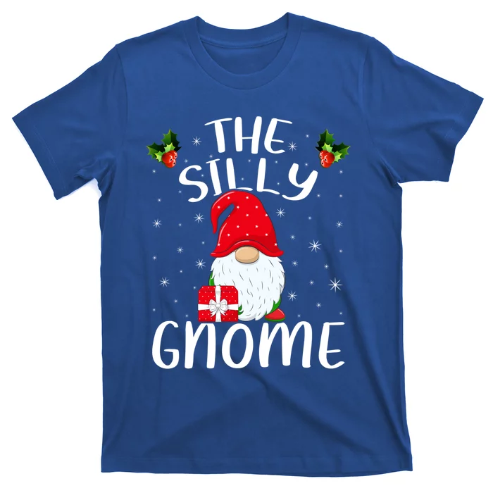 Xmas Holiday Family Matching The Silly Gnome Christmas Gift T-Shirt