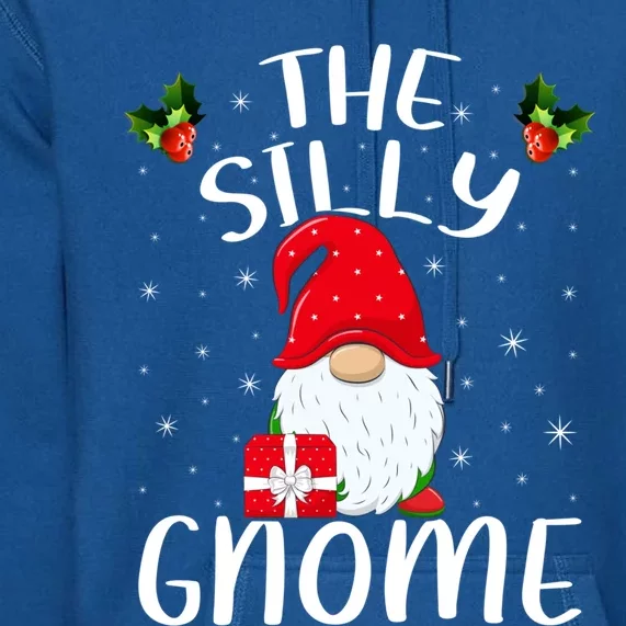 Xmas Holiday Family Matching The Silly Gnome Christmas Gift Premium Hoodie