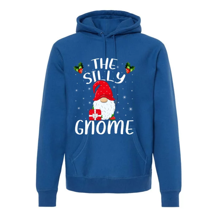 Xmas Holiday Family Matching The Silly Gnome Christmas Gift Premium Hoodie