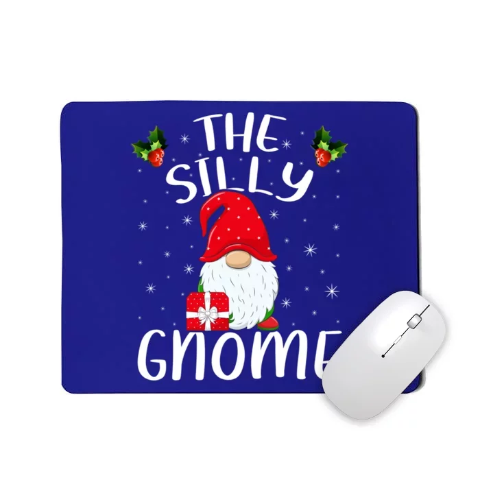 Xmas Holiday Family Matching The Silly Gnome Christmas Gift Mousepad