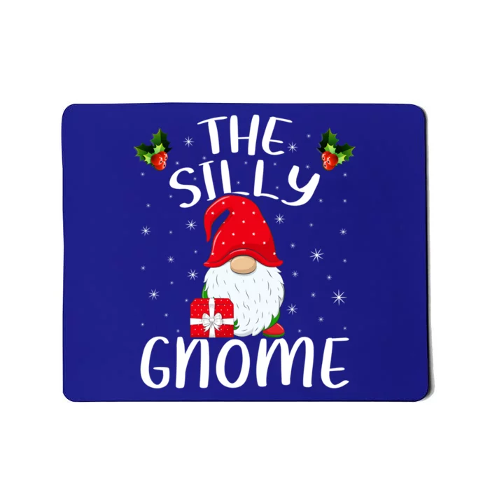 Xmas Holiday Family Matching The Silly Gnome Christmas Gift Mousepad