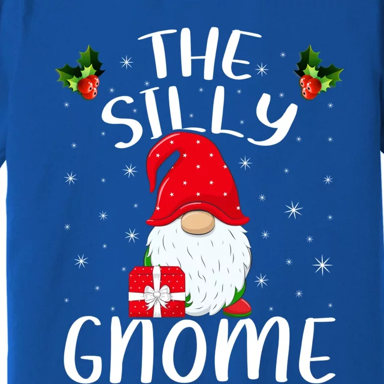 Xmas Holiday Family Matching The Silly Gnome Christmas Gift Premium T-Shirt