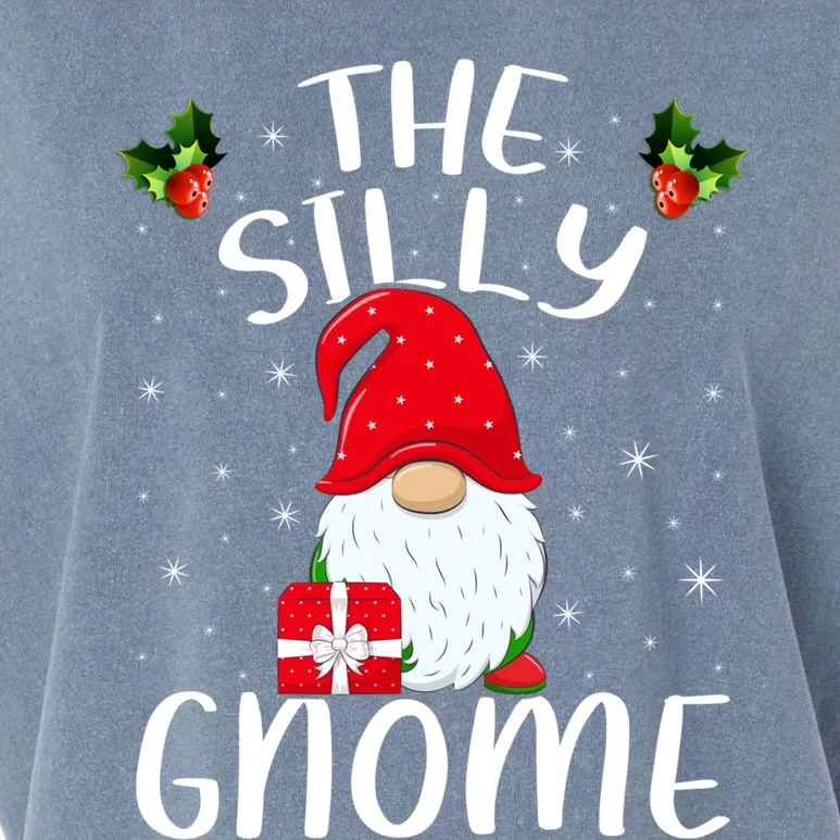 Xmas Holiday Family Matching The Silly Gnome Christmas Gift Garment-Dyed Women's Muscle Tee