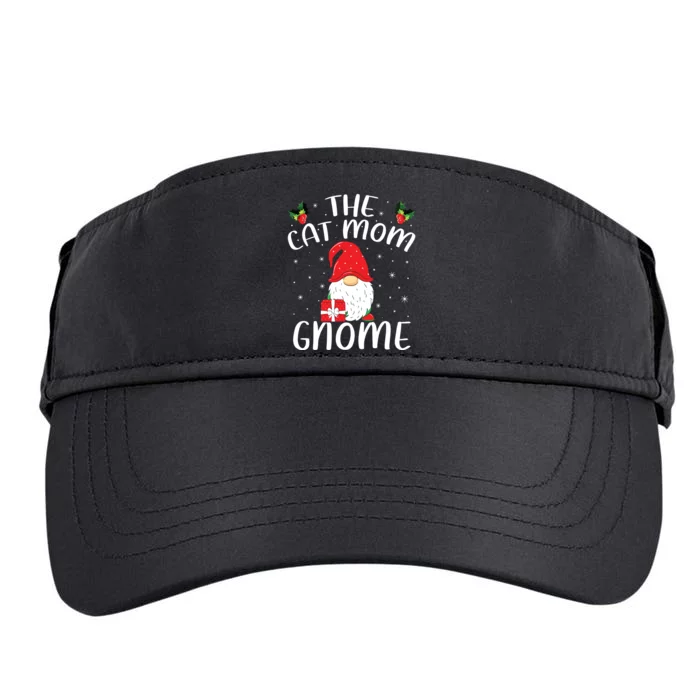 Xmas Holiday Family Matching The Cat Mom Gnome Christmas Adult Drive Performance Visor