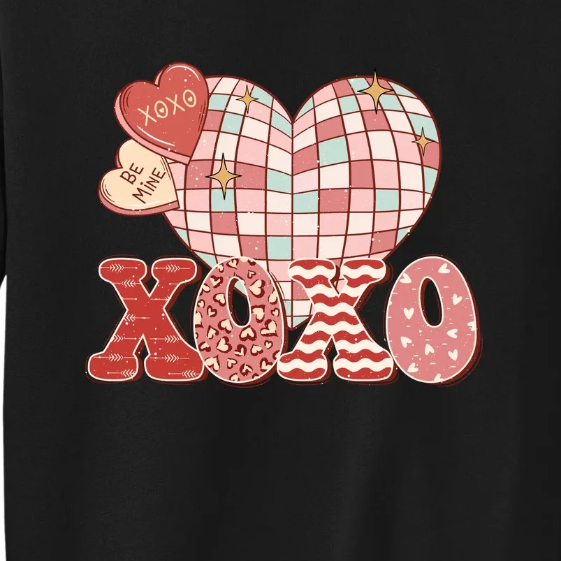 XOXO Heart Happy Valentine's Day Gift Sweatshirt