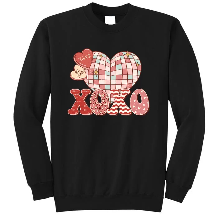 XOXO Heart Happy Valentine's Day Gift Sweatshirt