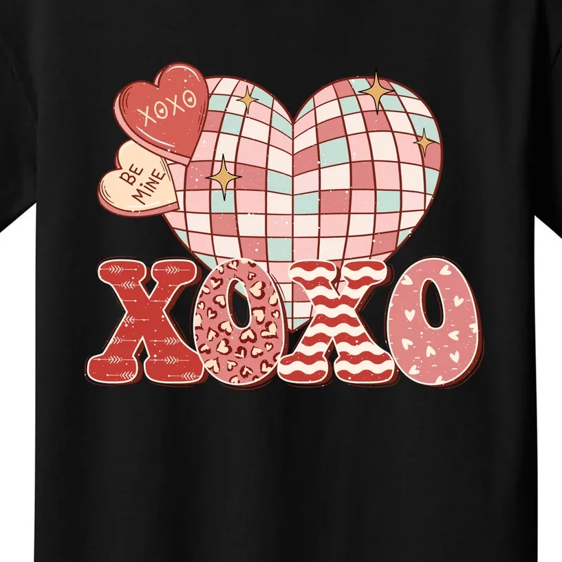 XOXO Heart Happy Valentine's Day Gift Kids T-Shirt