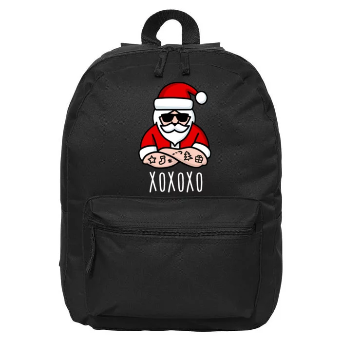 XOXOXO Ho Ho Ho Cool Santa 16 in Basic Backpack