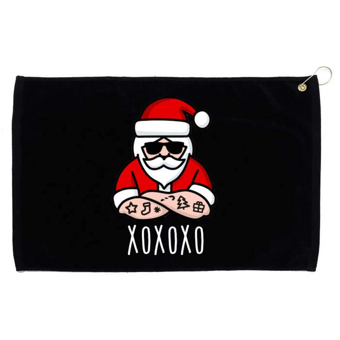 XOXOXO Ho Ho Ho Cool Santa Grommeted Golf Towel