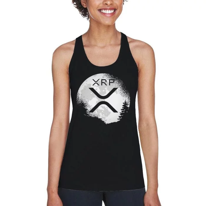 Xrp Hodl To The Moon Crypto Women's Racerback Tank