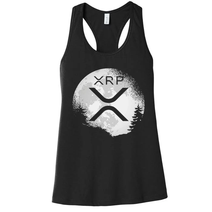 Xrp Hodl To The Moon Crypto Women's Racerback Tank