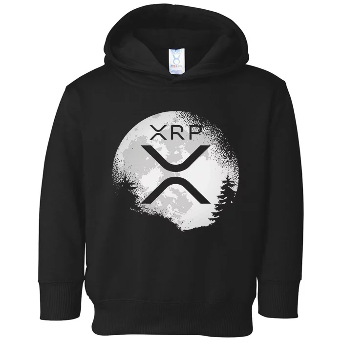 Xrp Hodl To The Moon Crypto Toddler Hoodie