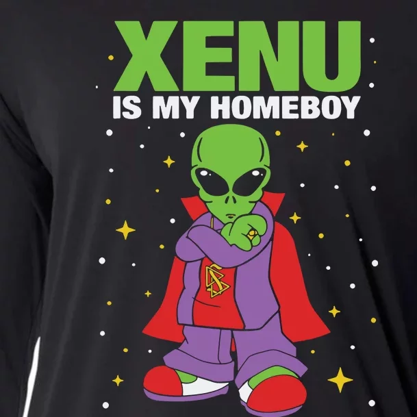 Xenu Is My Homie Cooling Performance Long Sleeve Crew