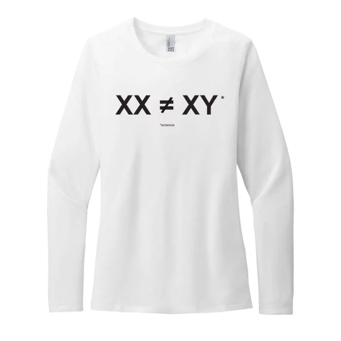 XX Is Not The Same As XY Science (Genetics Chromasome) (C) Womens CVC Long Sleeve Shirt