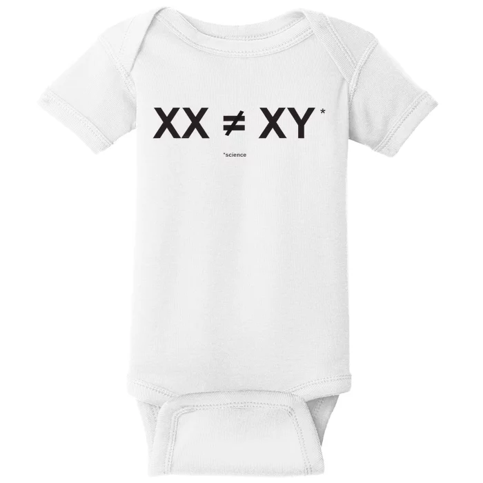 XX Is Not The Same As XY Science (Genetics Chromasome) (C) Baby Bodysuit