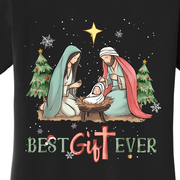 Xmas Jesus Christian Xmas Gift Merry Christmas Costume Women's T-Shirt