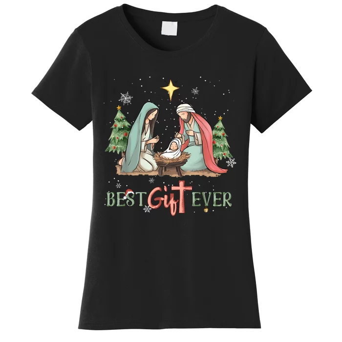 Xmas Jesus Christian Xmas Gift Merry Christmas Costume Women's T-Shirt