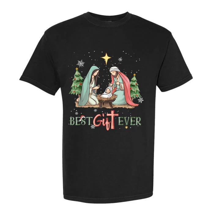 Xmas Jesus Christian Xmas Gift Merry Christmas Costume Garment-Dyed Heavyweight T-Shirt