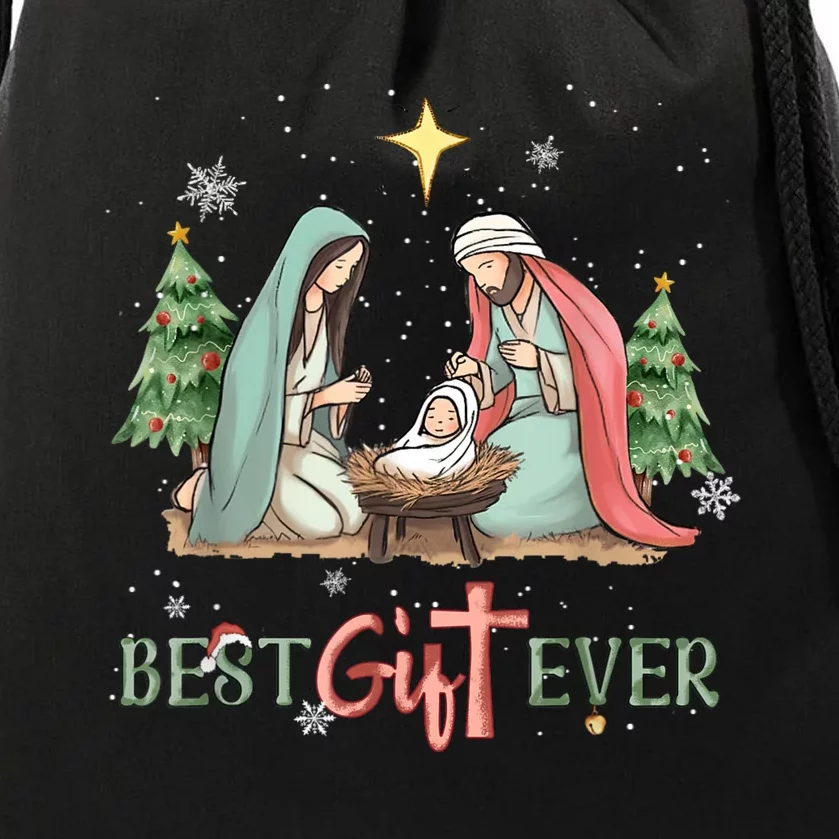 Xmas Jesus Christian Xmas Gift Merry Christmas Costume Drawstring Bag