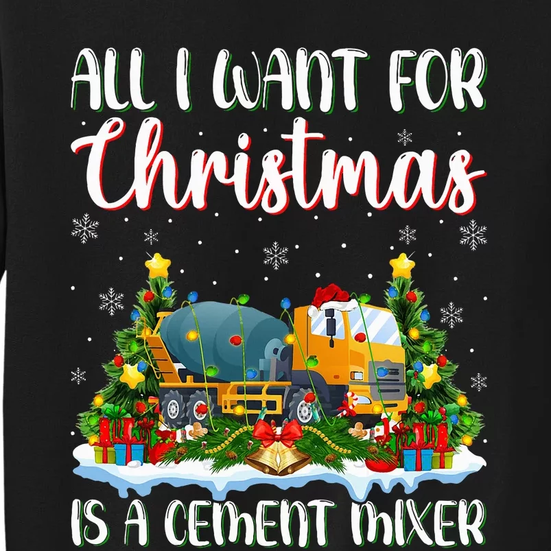 Xmas Lighting All I Want For Christmas Is A Cet Mixer Sweatshirt