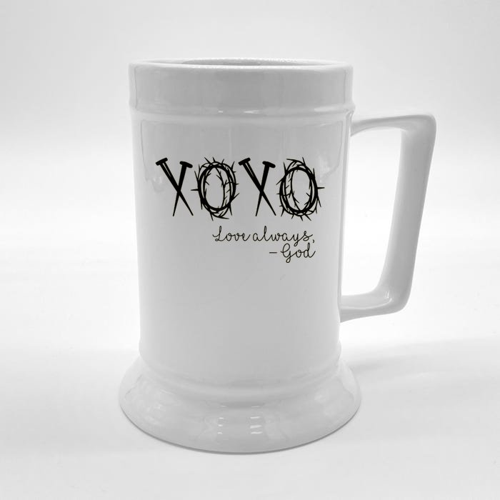 Xoxo Love Always God Front & Back Beer Stein