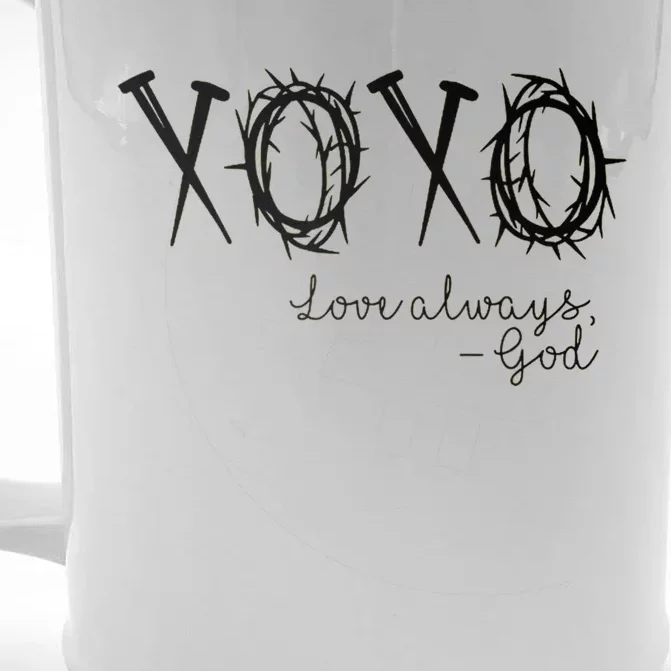 Xoxo Love Always God Front & Back Beer Stein