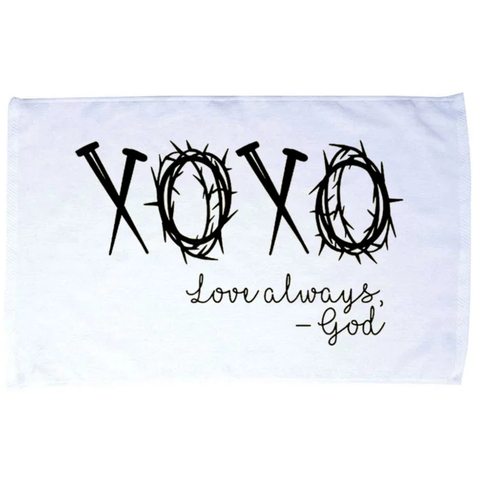 Xoxo Love Always God Microfiber Hand Towel