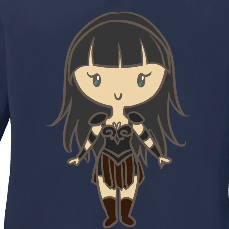 Xena Lil&X27; Cutie Ladies Long Sleeve Shirt