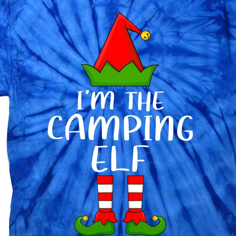 Xmas Lighting Camper Elf Lover IM The Camping Elf Christmas Great Gift Tie-Dye T-Shirt