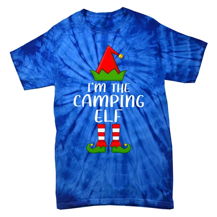 Xmas Lighting Camper Elf Lover IM The Camping Elf Christmas Great Gift Tie-Dye T-Shirt