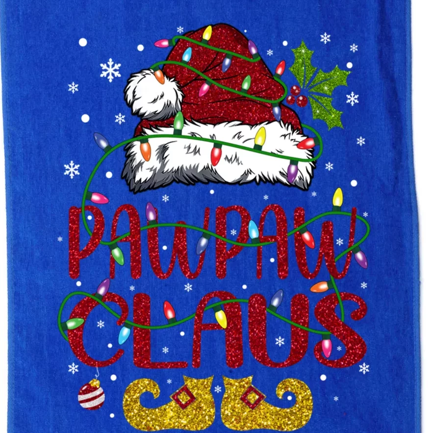 Xmas Lights Matching Family Christmas Santa Pawpaw Claus Gift Platinum Collection Golf Towel