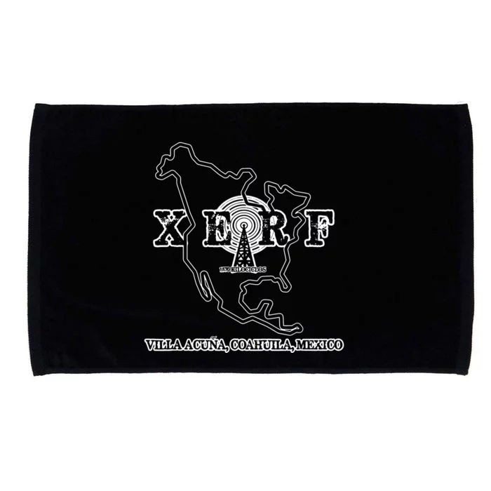 Xerf Mexican Border Blasters Pirate Radio Station Microfiber Hand Towel