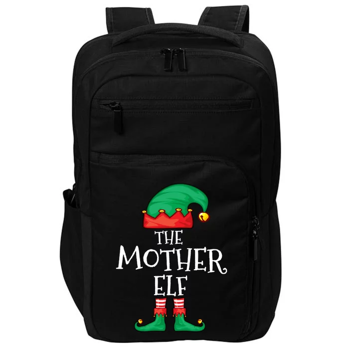 Xmas Mother Elf Matching Gift Christmas Family Elf Gift Impact Tech Backpack