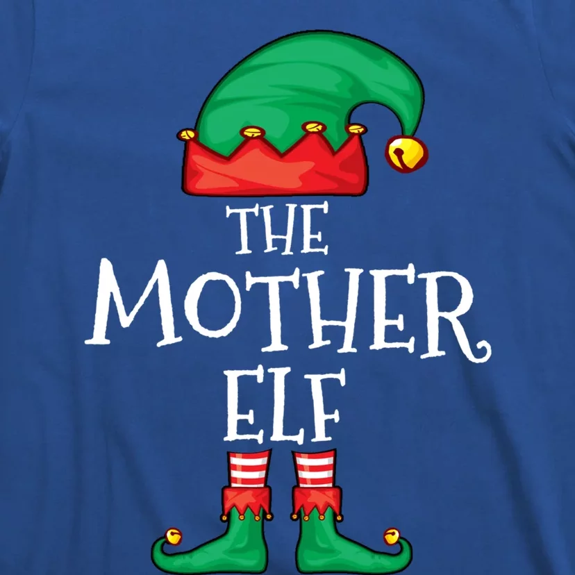 Xmas Mother Elf Matching Gift Christmas Family Elf Gift T-Shirt