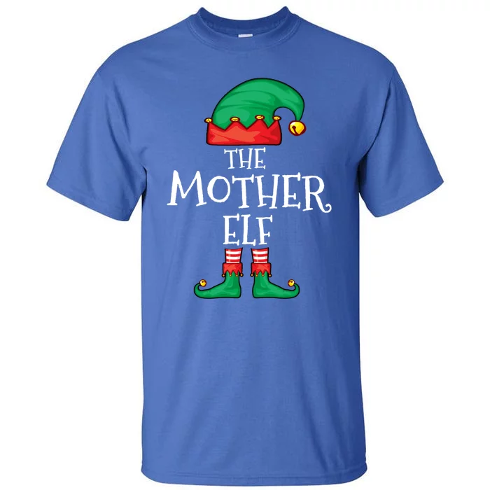 Xmas Mother Elf Matching Gift Christmas Family Elf Gift Tall T-Shirt