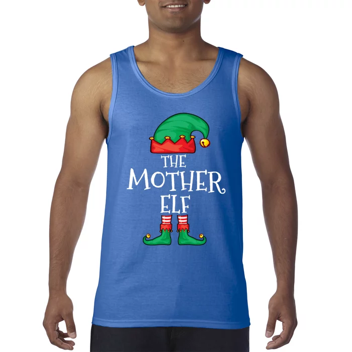 Xmas Mother Elf Matching Gift Christmas Family Elf Gift Tank Top