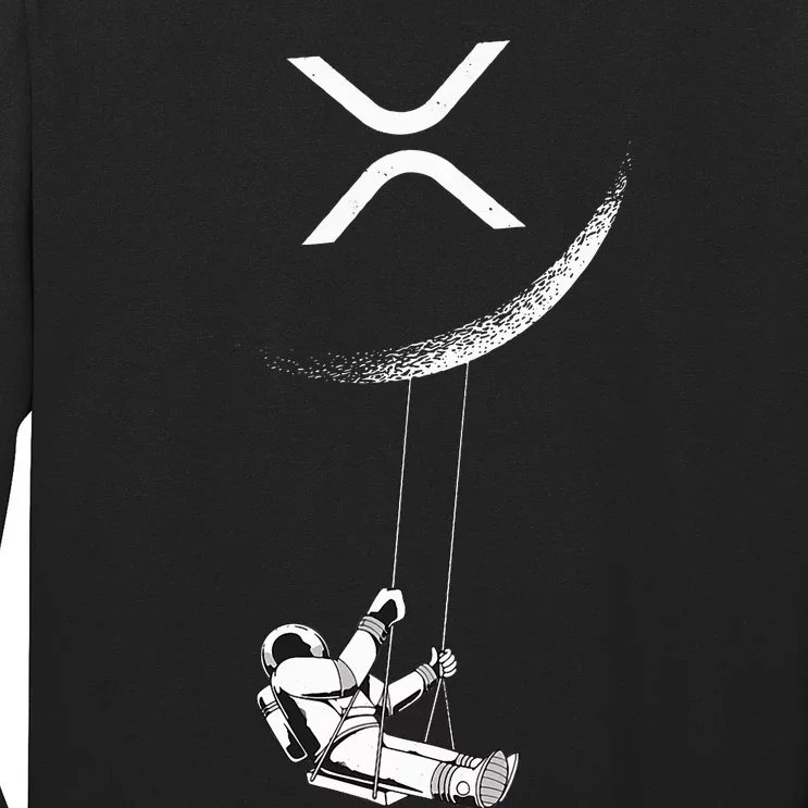 Xrp Moon Merch Cryptocurrency Crypto Currency Merchandise Long Sleeve Shirt