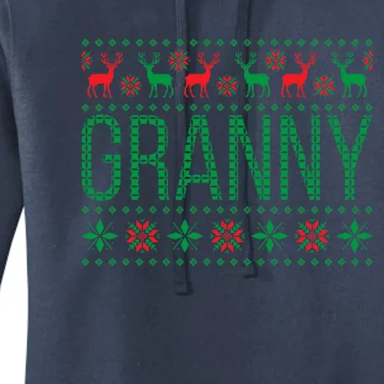 Xmas Matching Outfit For Holiday Party Granny Ugly Christmas Gift Women's Pullover Hoodie