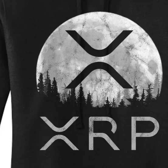 Xrp Moon Ripple Women's Pullover Hoodie