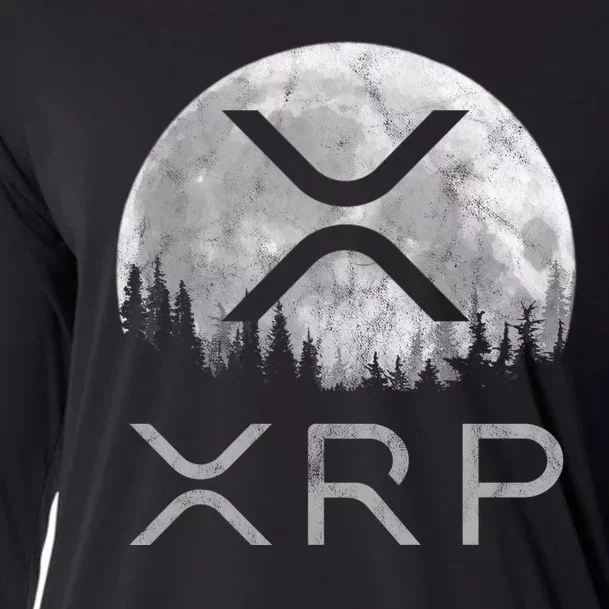 Xrp Moon Ripple Cooling Performance Long Sleeve Crew