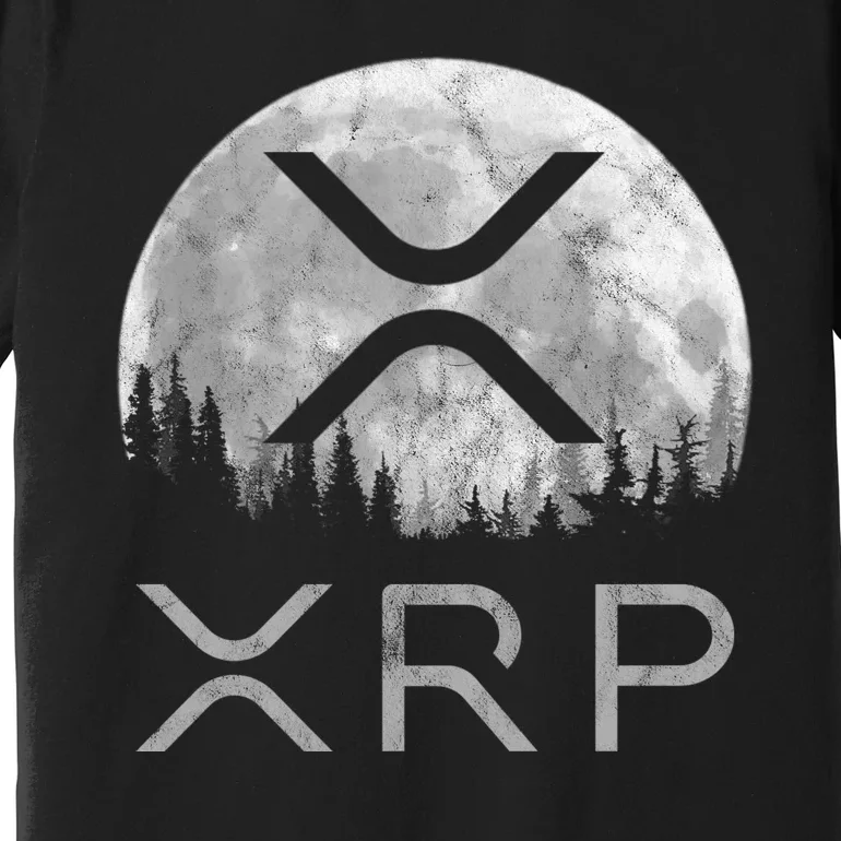 Xrp Moon Ripple Premium T-Shirt