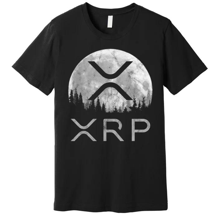 Xrp Moon Ripple Premium T-Shirt