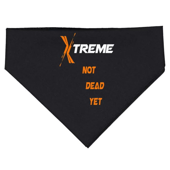 Xtreme Not Dead Yet USA-Made Doggie Bandana