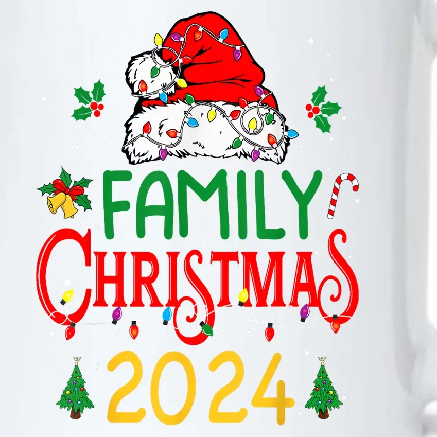 Xmas Outfits Team Santa Elf Squad Family 2024 Christmas Matching Gift Black Color Changing Mug